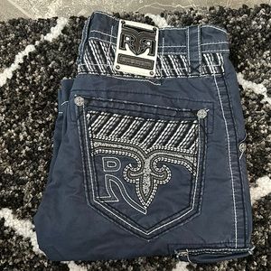Men’s rock revival cargo shorts